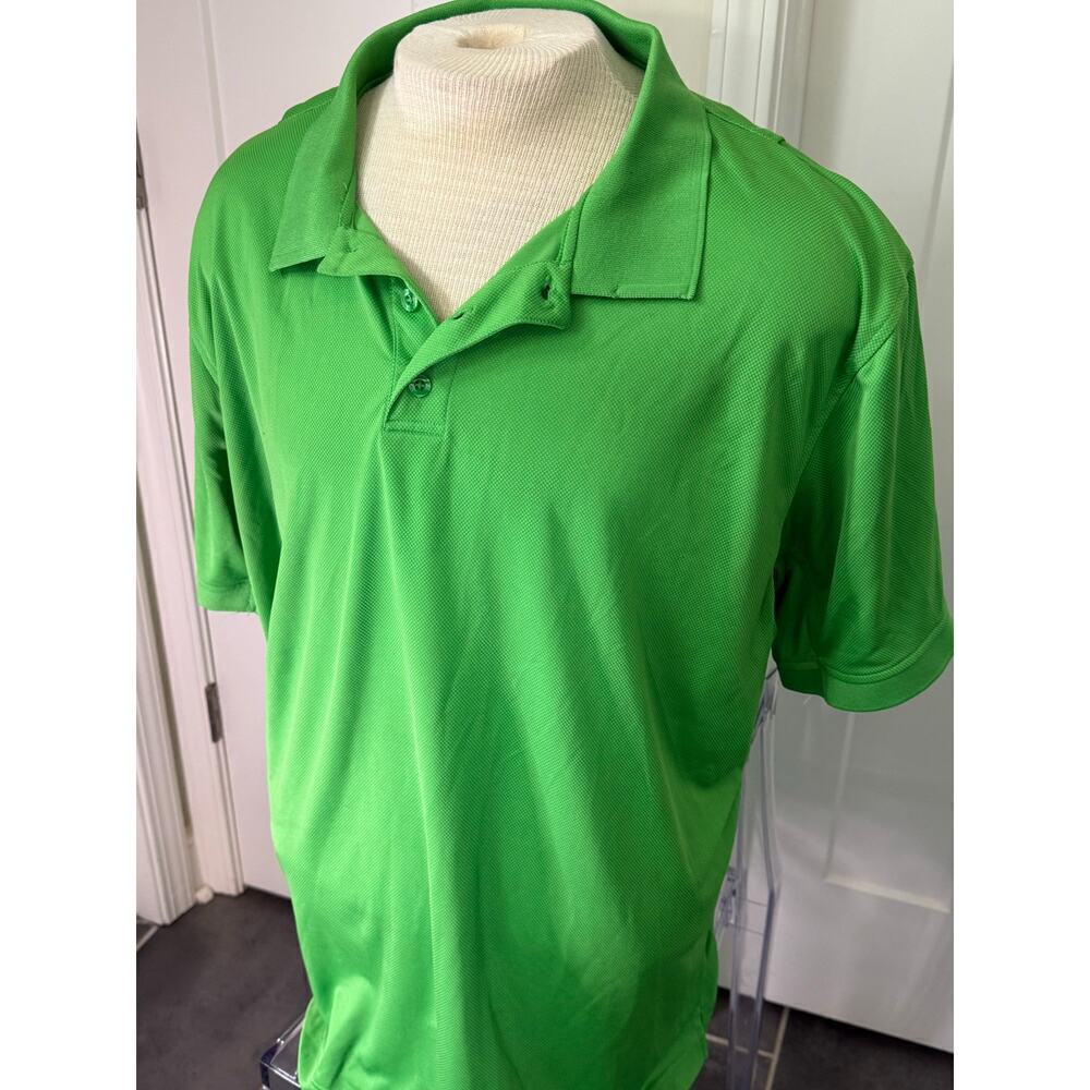 MAGELLAN MAGWICK GREEN FISHING BUTTON COLLAR POLO MENS XXL